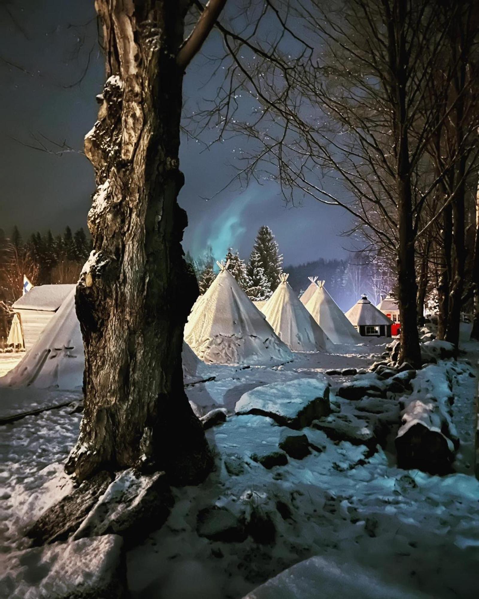 Finska Wioska Kalevala Hotel Borowice Kültér fotó
